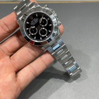 Rolex Daytona 116520-78590 angled dial view super clone watch