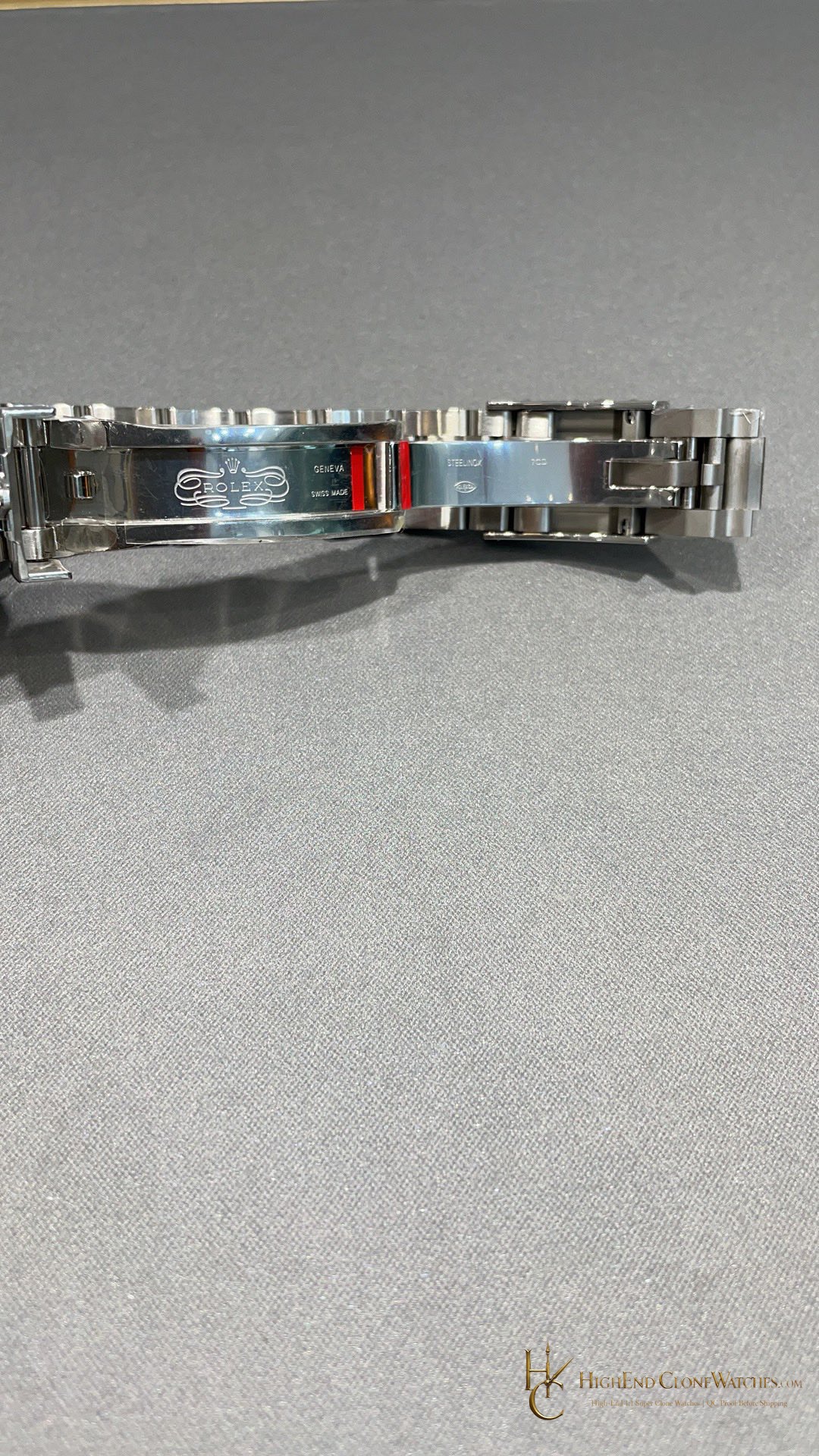 Rolex Daytona 116520-78590 side case profile super clone watch