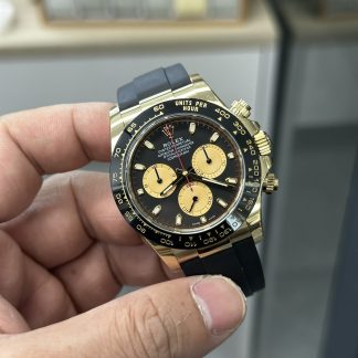 Rolex Daytona 116518LN-0047 angled dial view super clone watch