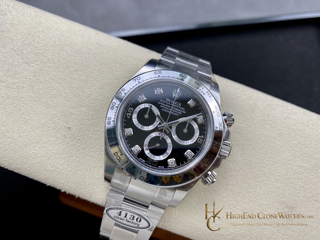 Rolex Daytona M116508-0014 side case profile super clone watch