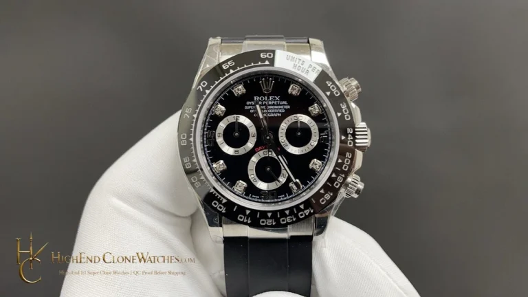 Rolex Daytona 116519LN-0025 front view super clone watch