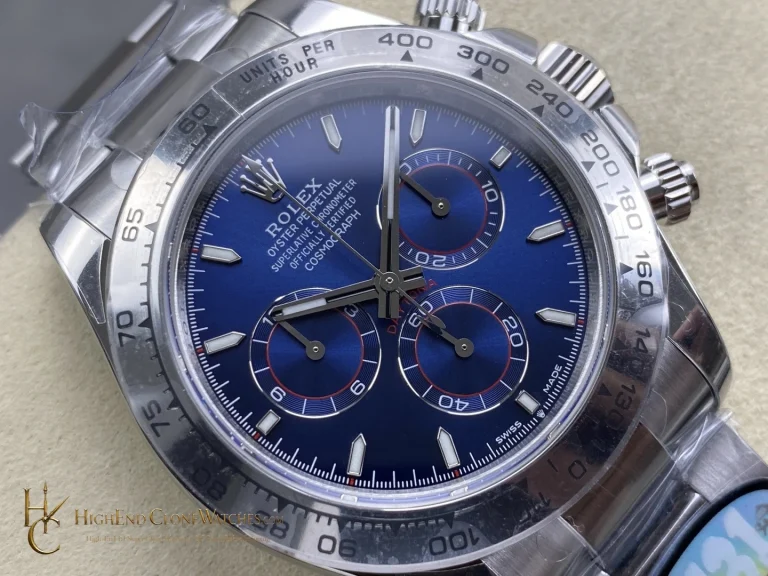 Rolex Daytona M126509-0005 angled dial view super clone watch