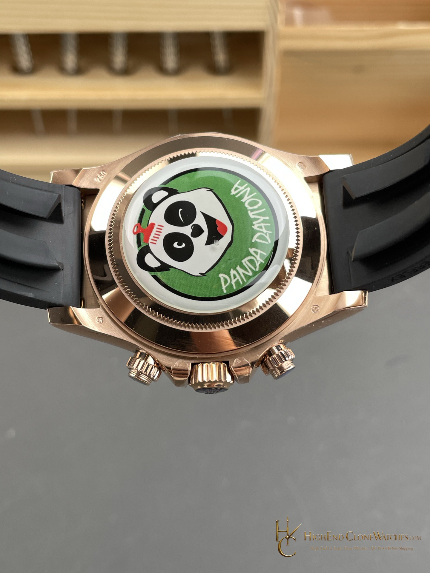 Rolex Daytona 116515 side case profile super clone watch