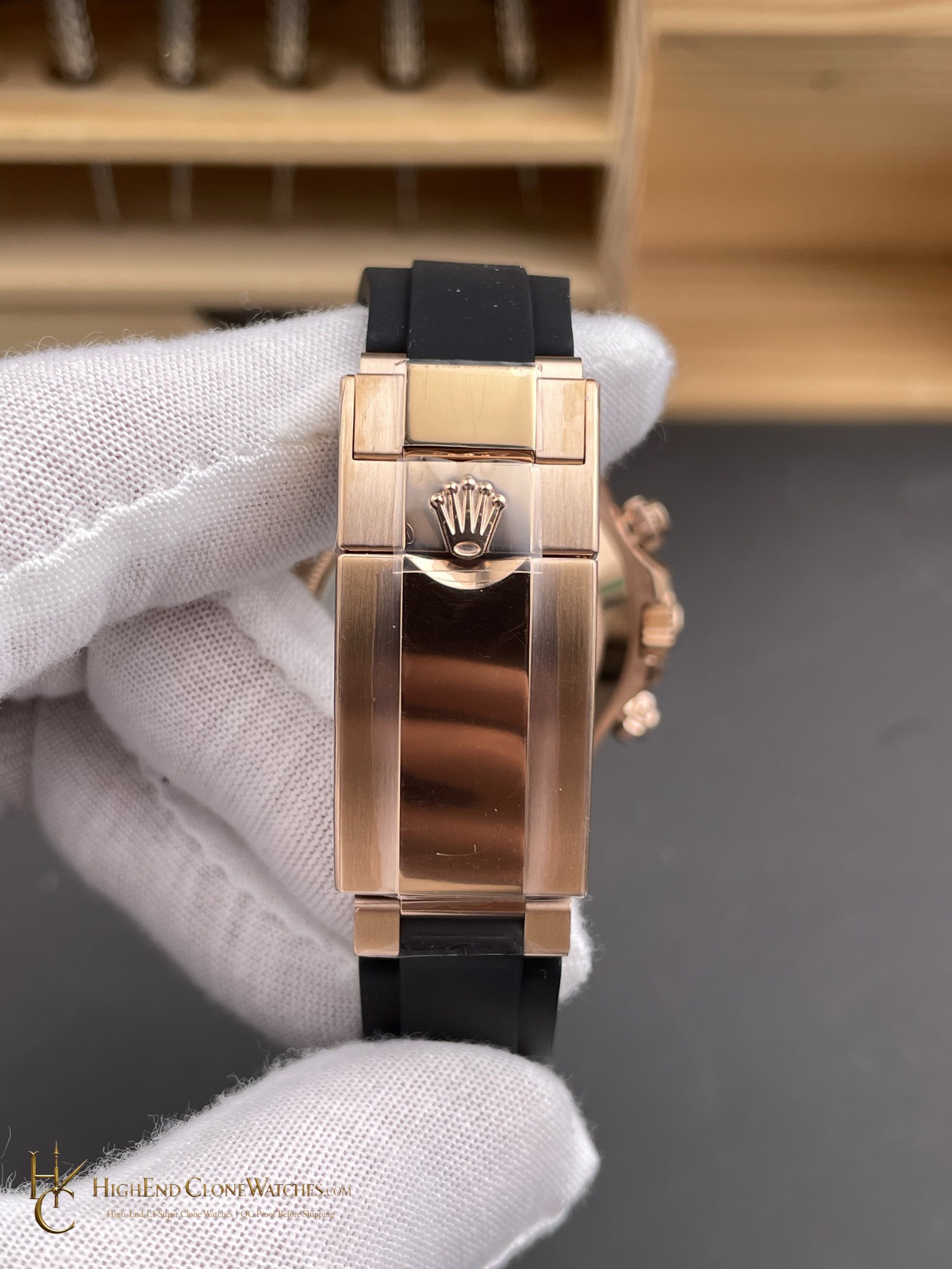 Rolex Daytona 116515 buckle or clasp detail super clone watch