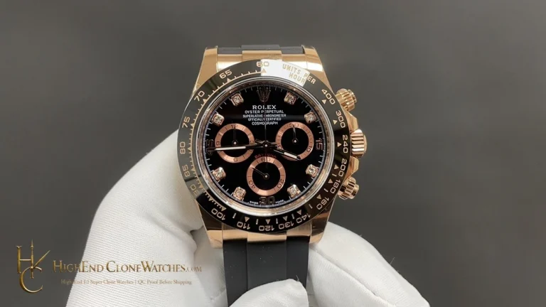 Rolex Daytona 116515LN-0057 front view super clone watch