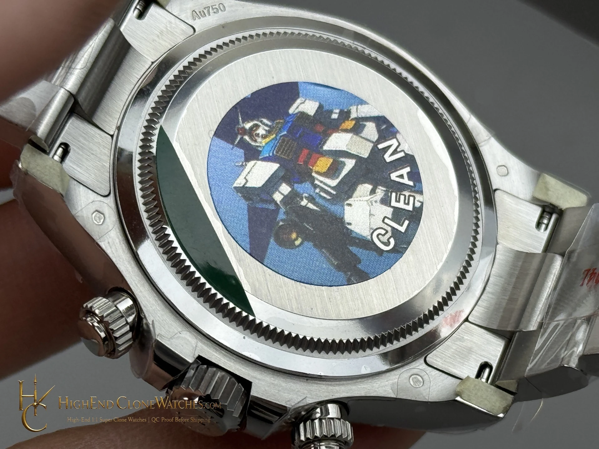 Rolex Daytona 126509-0002 bezel detail super clone watch