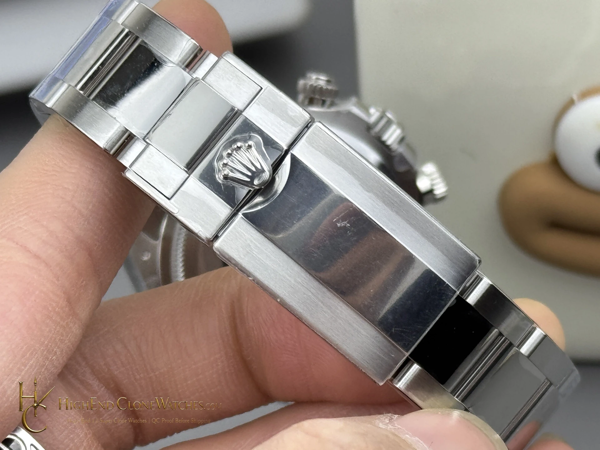Rolex Daytona 126509-0002 side case profile super clone watch