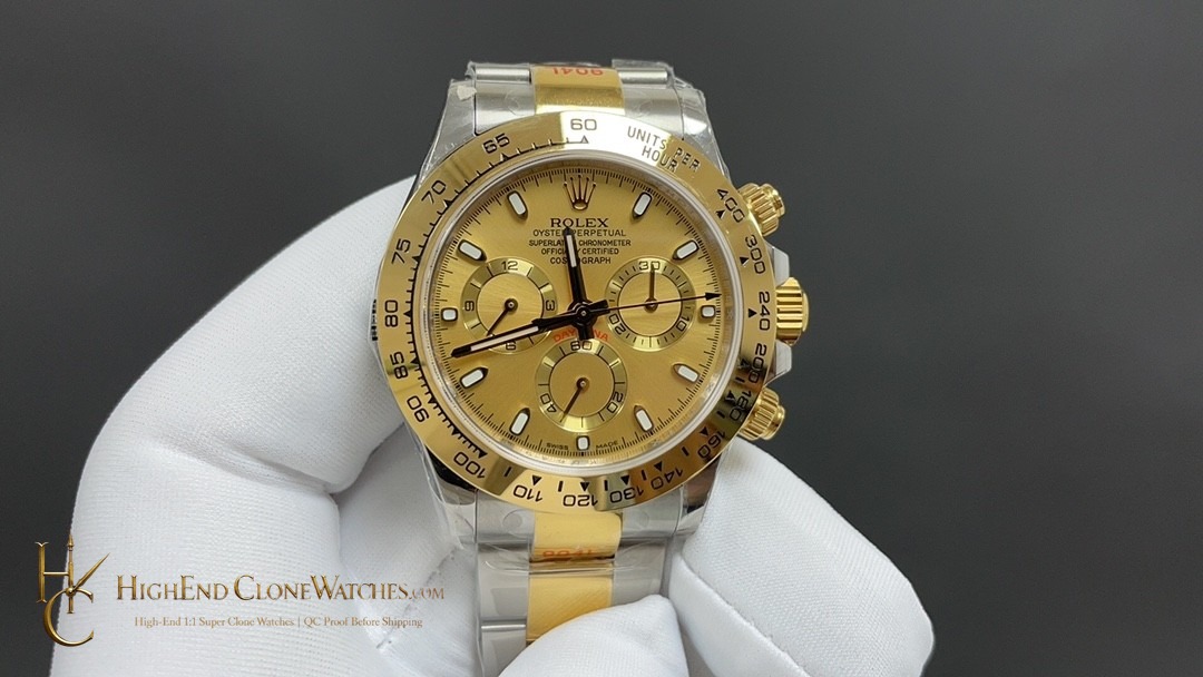 Rolex Daytona 116503-0003 front view super clone watch