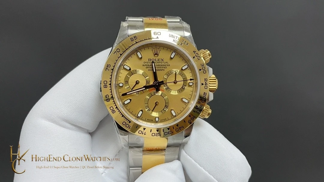 Rolex Daytona 116503-0003 front view super clone watch