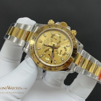 Rolex Daytona 116503-0003 angled dial view super clone watch