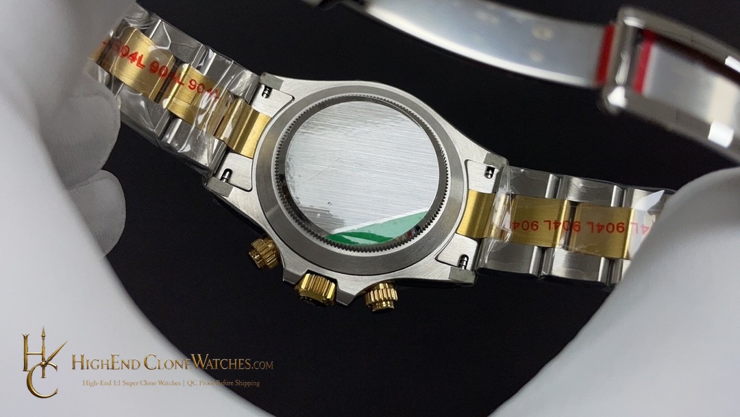 Rolex Daytona 116503-0003 crown and case detail super clone watch