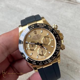 Rolex Daytona 116518LN-0042 angled dial view super clone watch