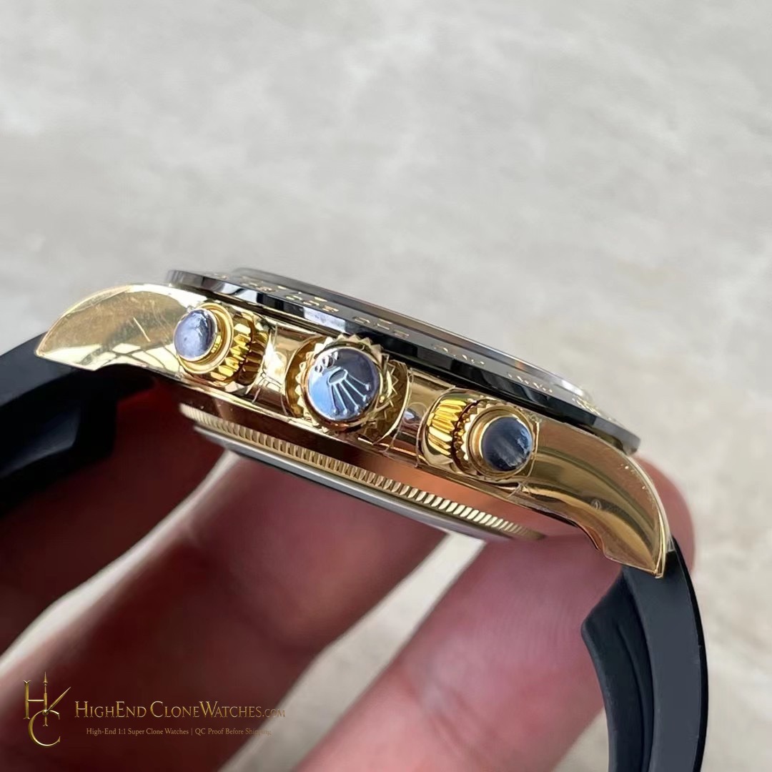Rolex Daytona 116518LN-0042 side case profile super clone watch