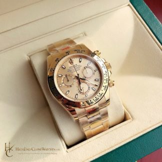 Rolex Daytona 116528-0045 front view super clone watch
