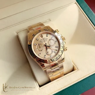 Rolex Daytona 116528-0045 front view super clone watch