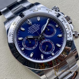 Rolex Daytona 116509-0071 angled dial view super clone watch
