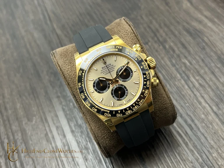 Rolex Daytona 126518LN angled dial view super clone watch