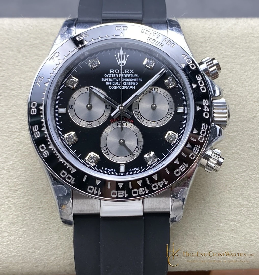Rolex Daytona 126519LN-0004 front view super clone watch