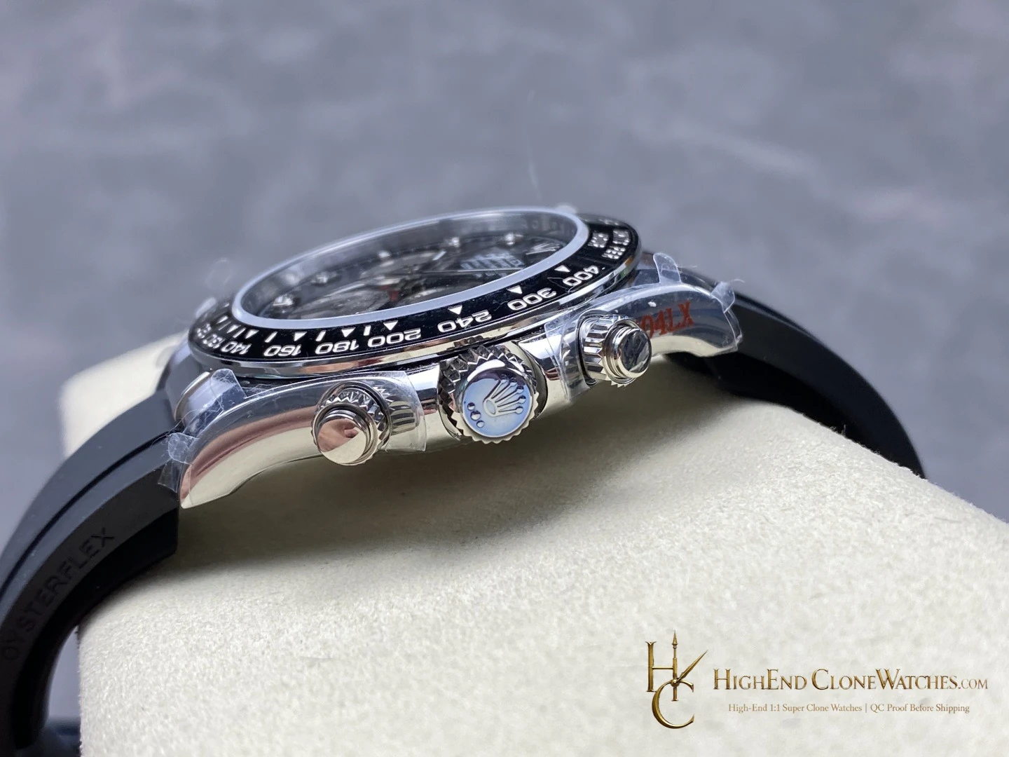 Rolex Daytona 126519LN-0004 buckle or clasp detail super clone watch