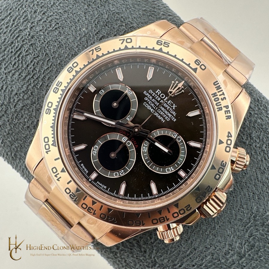 Rolex Daytona M126505-0005 dial and marker detail super clone watch