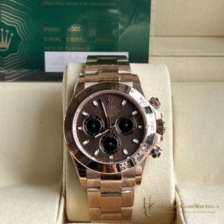 Rolex Daytona m116505-0013 front view super clone watch