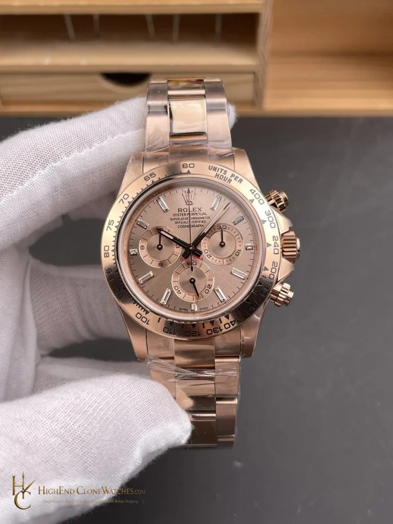 Rolex Daytona M116505-0017 front view super clone watch
