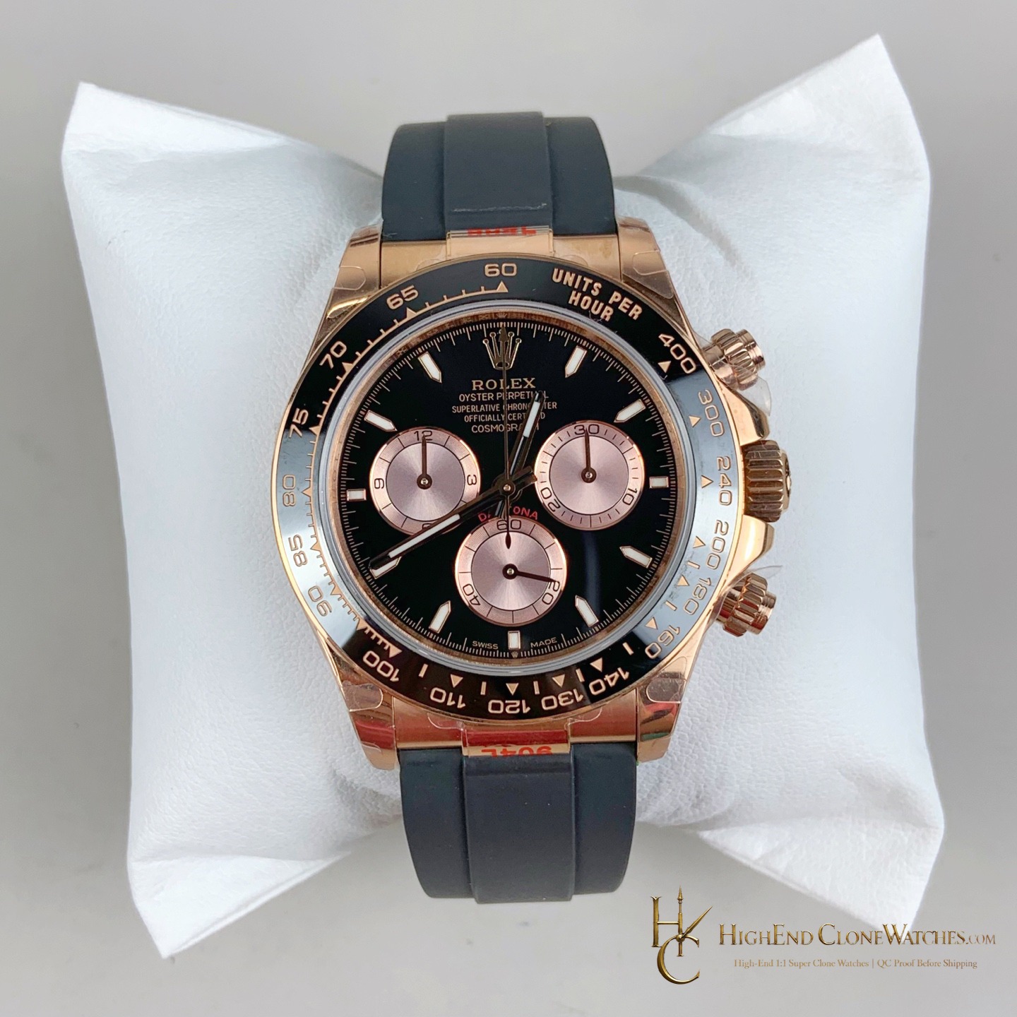 Rolex Daytona 126515LN-0002 front view super clone watch