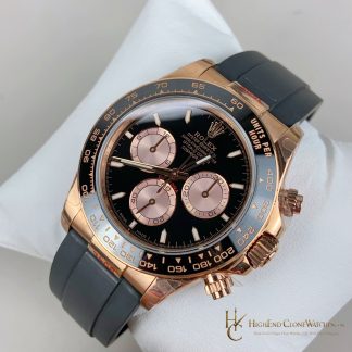 Rolex Daytona 126515LN-0002 angled dial view super clone watch