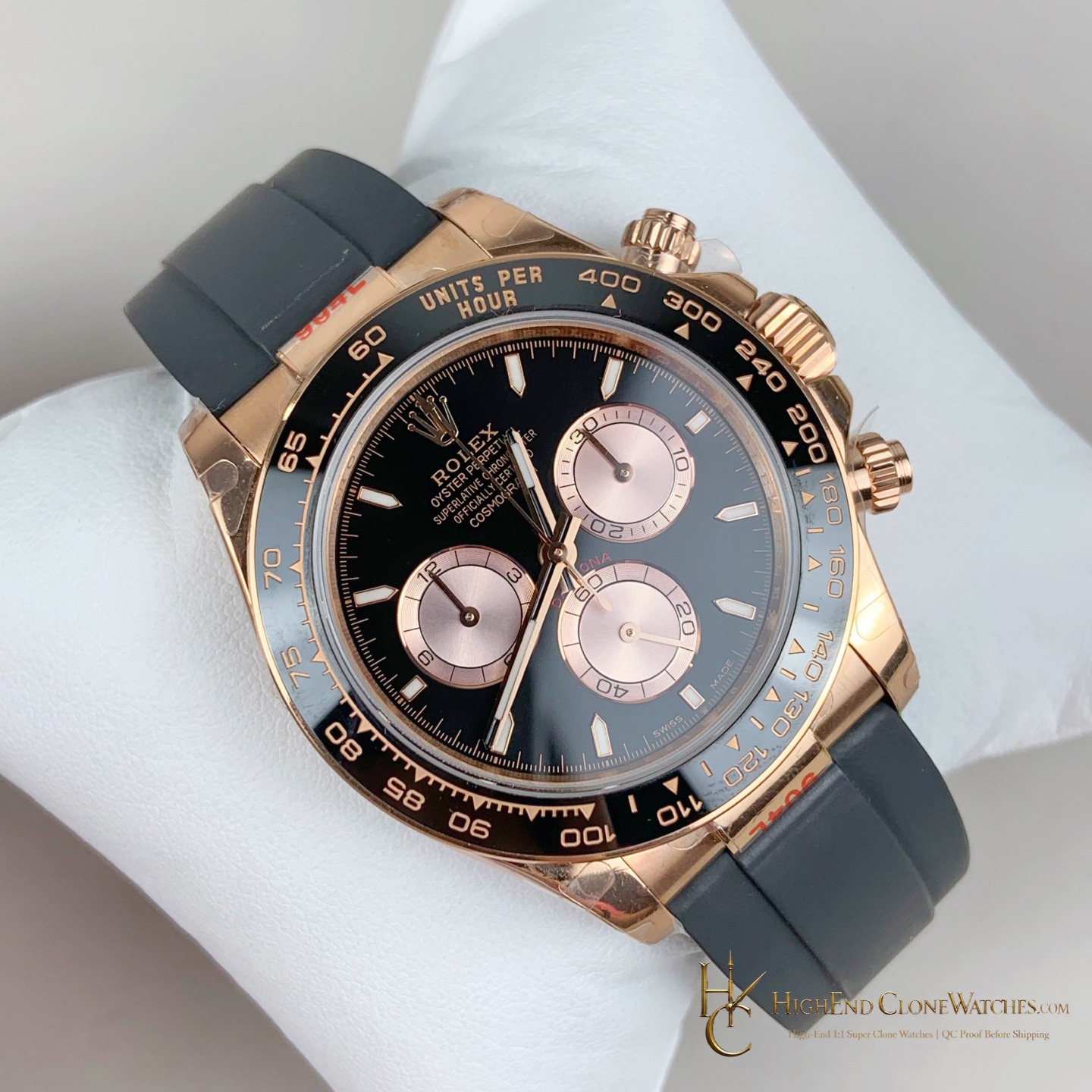 Rolex Daytona 126515LN-0002 dial and marker detail super clone watch