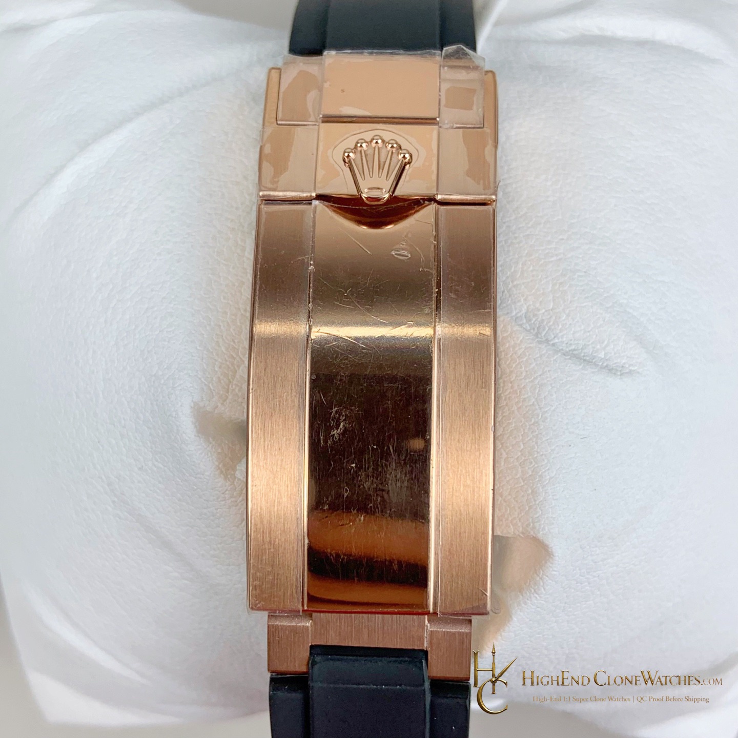 Rolex Daytona 126515LN-0002 crown and case detail super clone watch