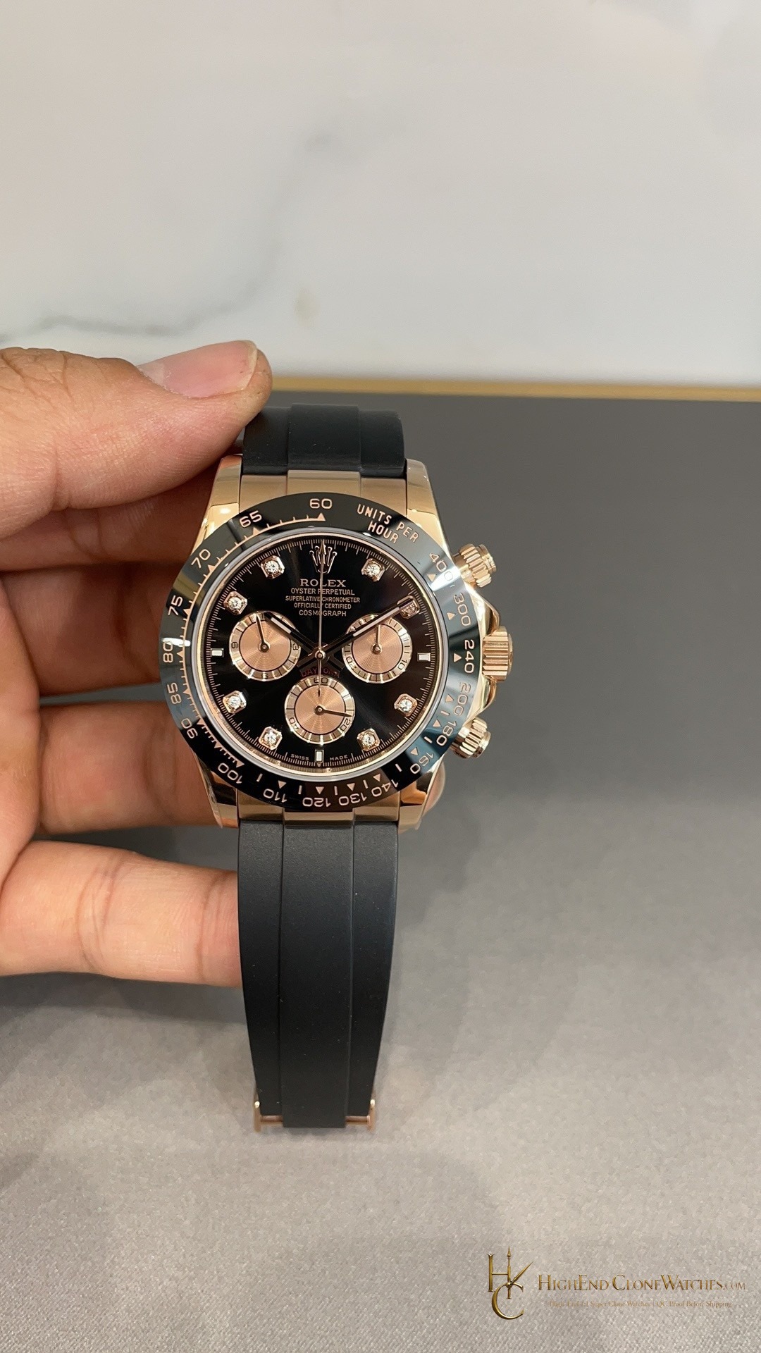 Rolex Daytona M126515LN-0004 front view super clone watch