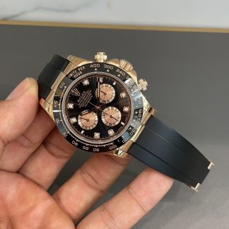 Rolex Daytona M126515LN-0004 angled dial view super clone watch