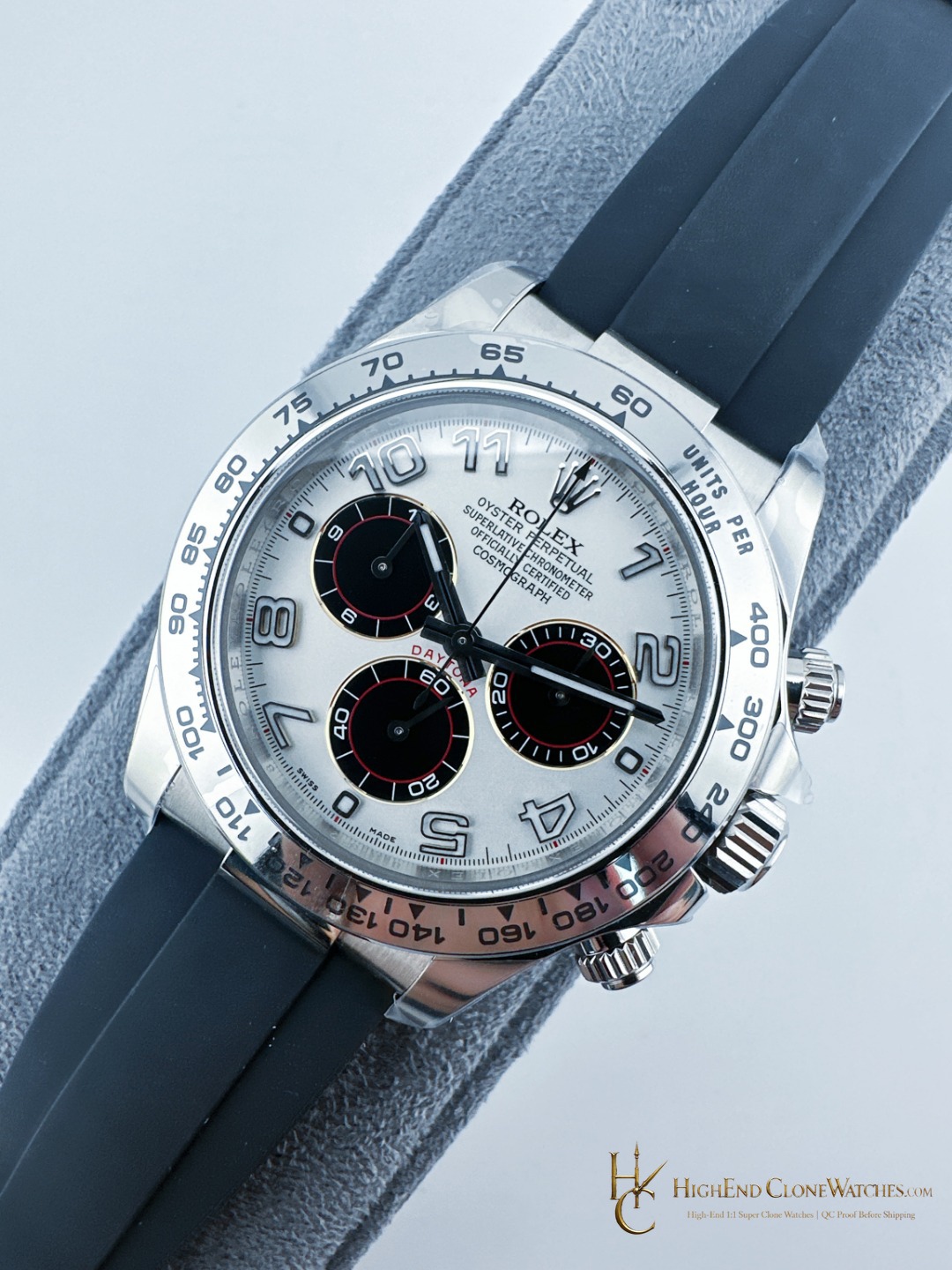 Rolex Daytona 116519-4130 dial and marker detail super clone watch