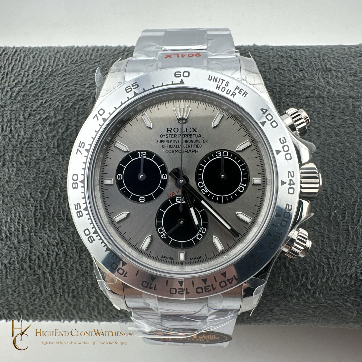 Rolex Daytona M126509-0003 front view super clone watch
