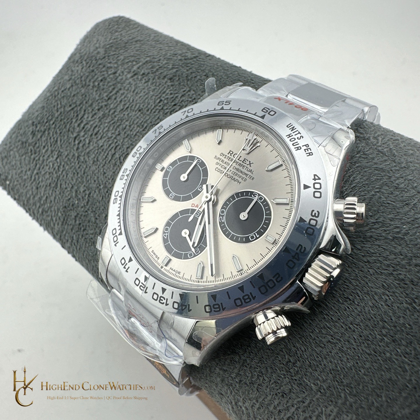 Rolex Daytona M126509-0003 buckle or clasp detail super clone watch