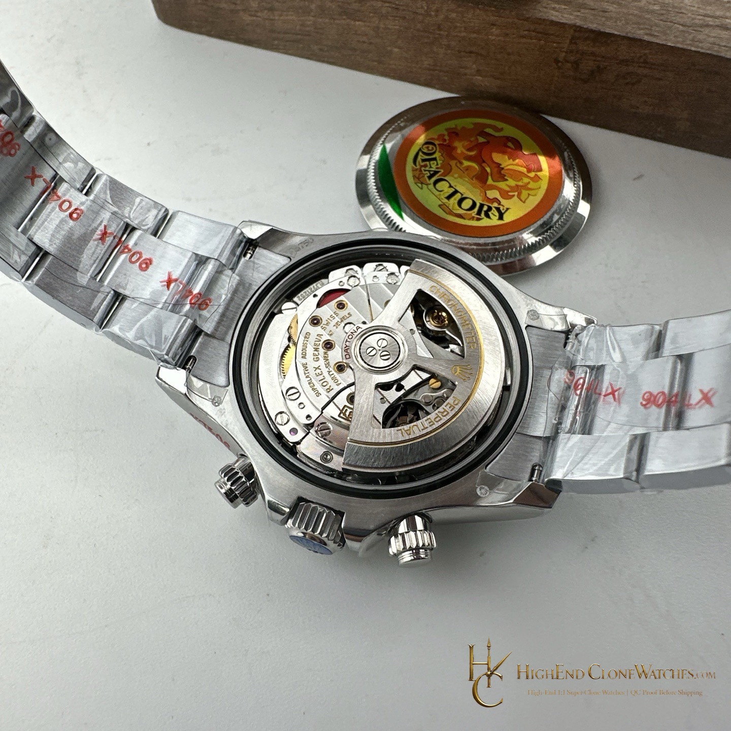 Rolex Daytona M126509-0003 movement detail super clone watch