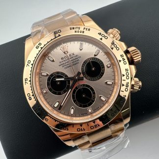 Rolex Daytona m116505-0016 angled dial view super clone watch