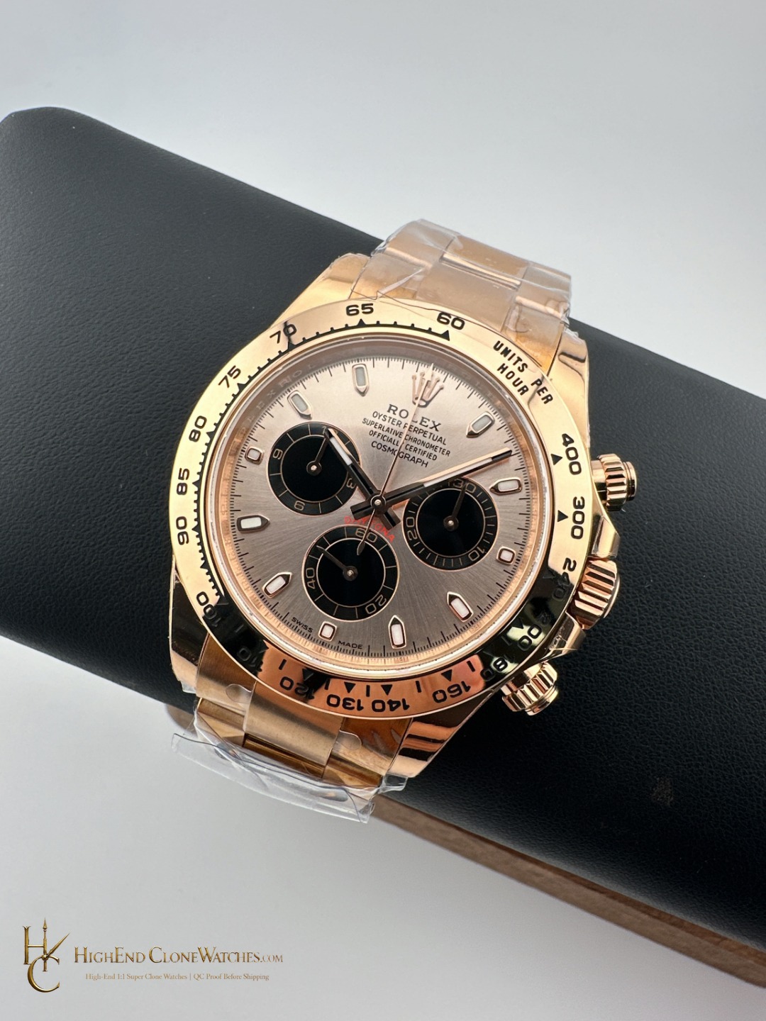 Rolex Daytona m116505-0016 side case profile super clone watch