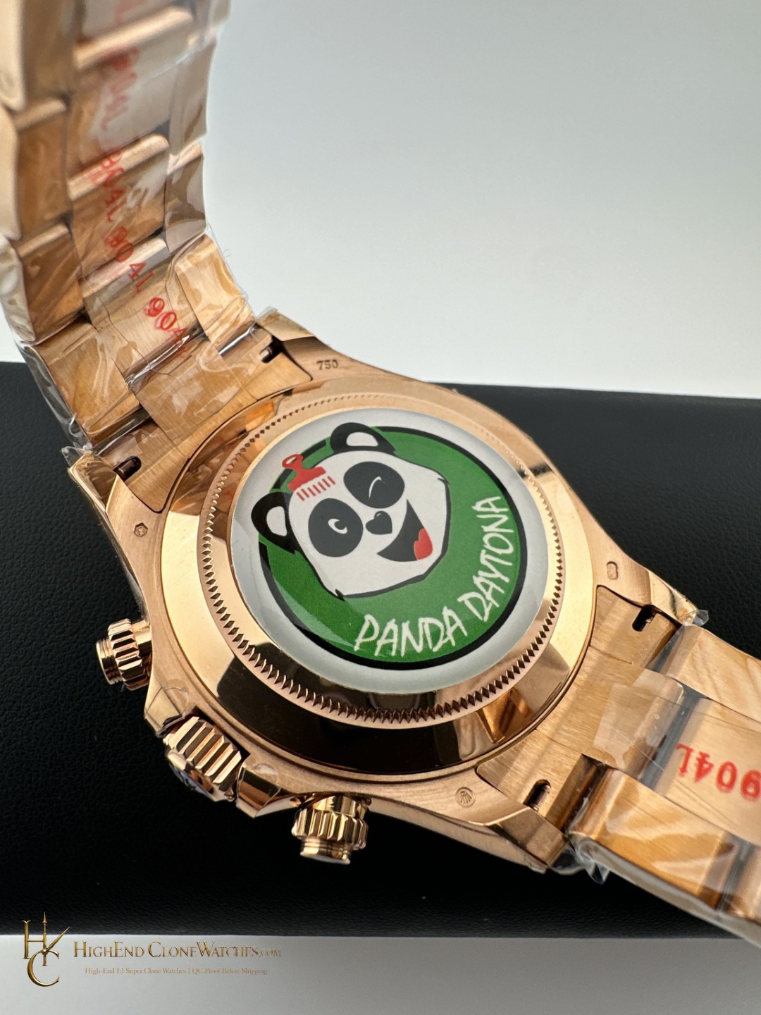 Rolex Daytona m116505-0016 buckle or clasp detail super clone watch