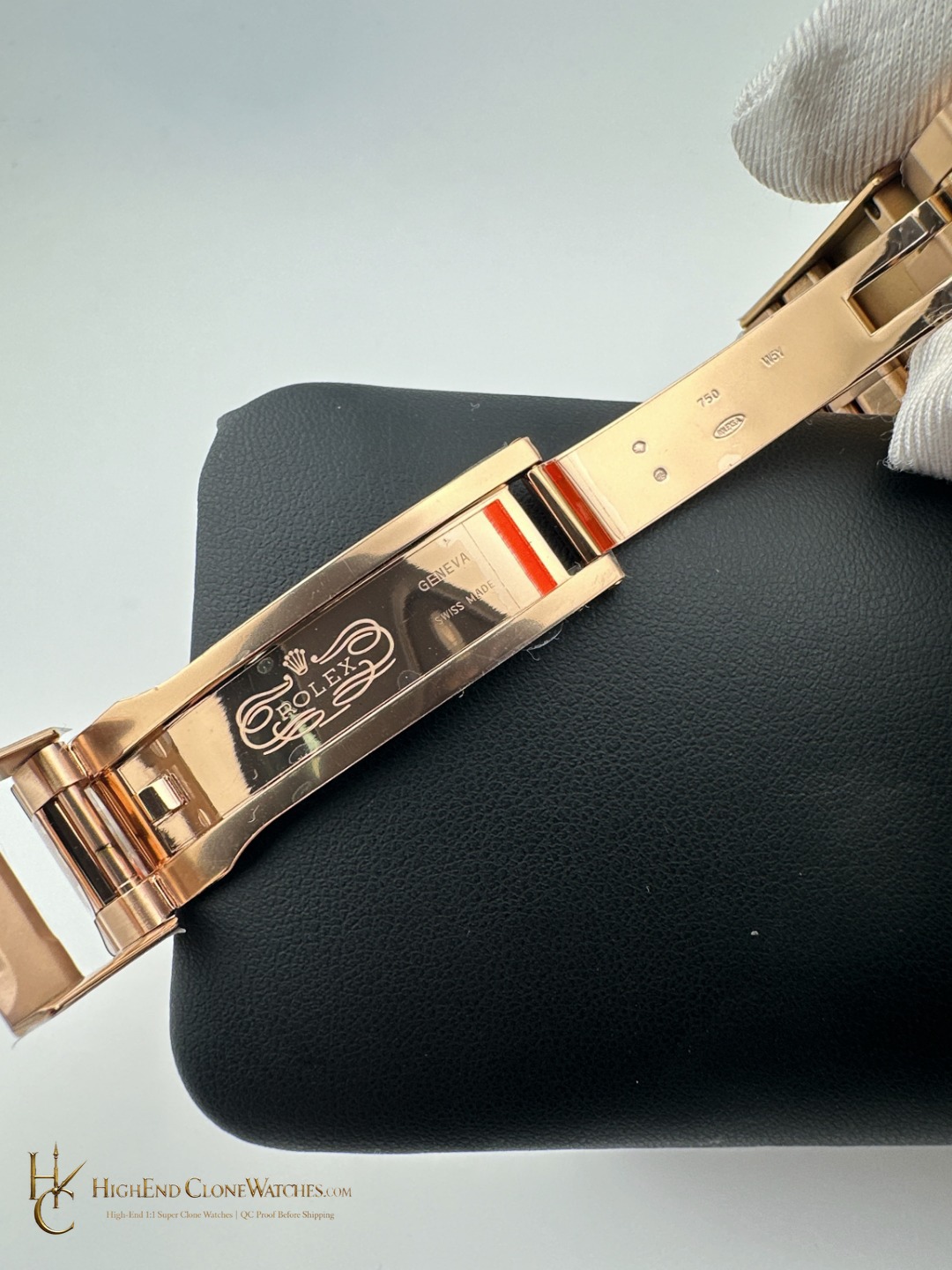 Rolex Daytona m116505-0016 caseback view super clone watch