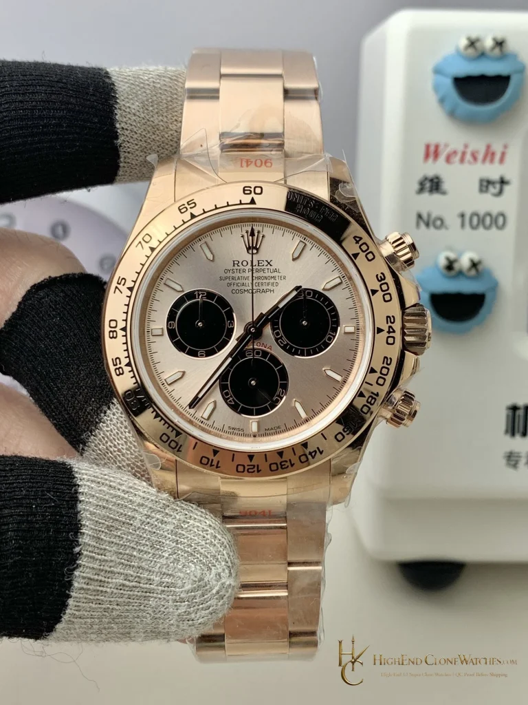 Rolex Daytona 126505-0003 front view super clone watch