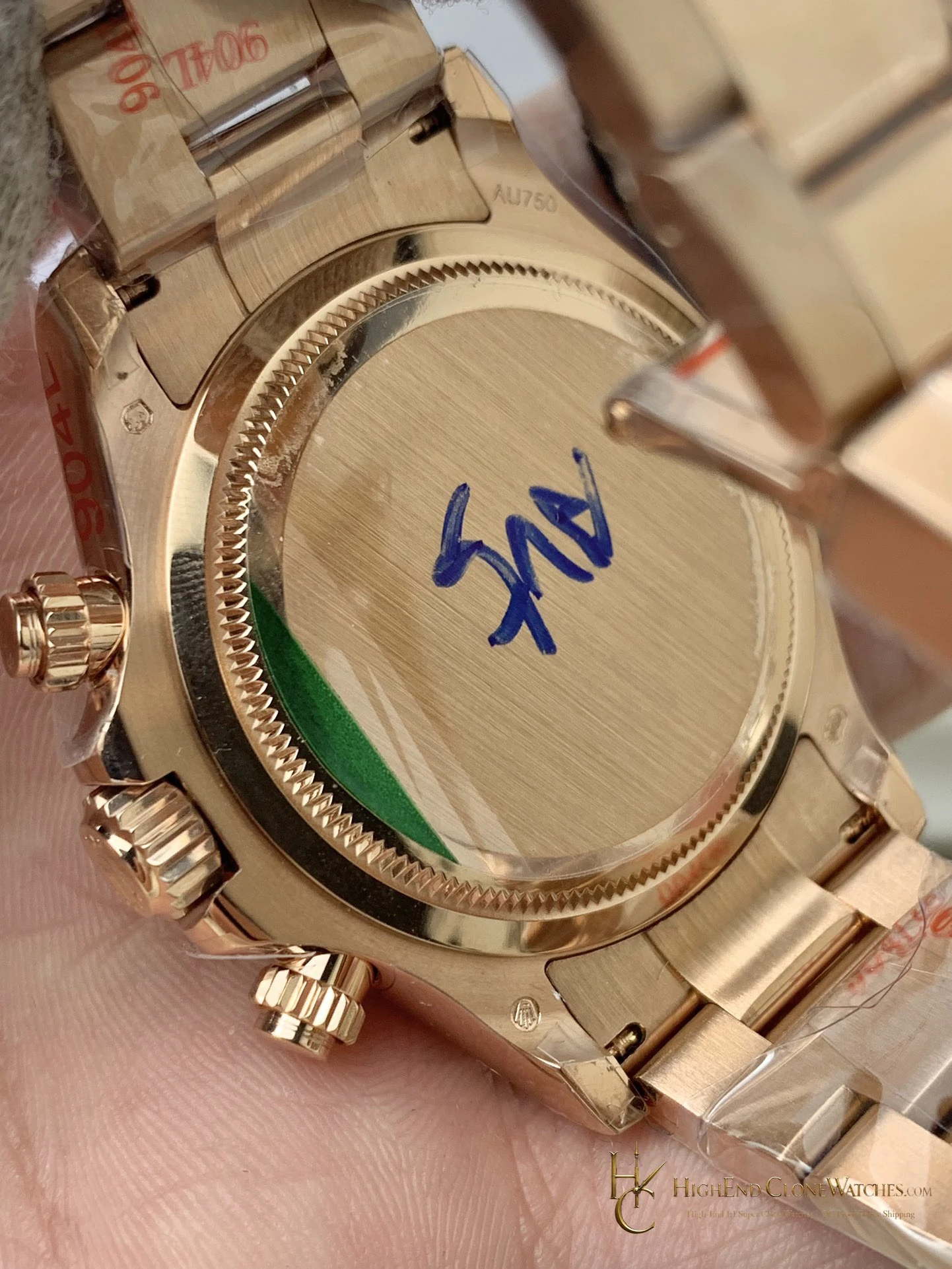 Rolex Daytona 126505-0003 bezel detail super clone watch