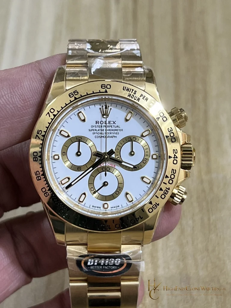 Rolex Daytona 116508-0001 front view super clone watch