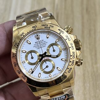 Rolex Daytona 116508-0001 angled dial view super clone watch