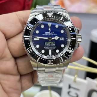 Rolex Deepsea Sea-Dweller 126660 D-Blue front view super clone watch