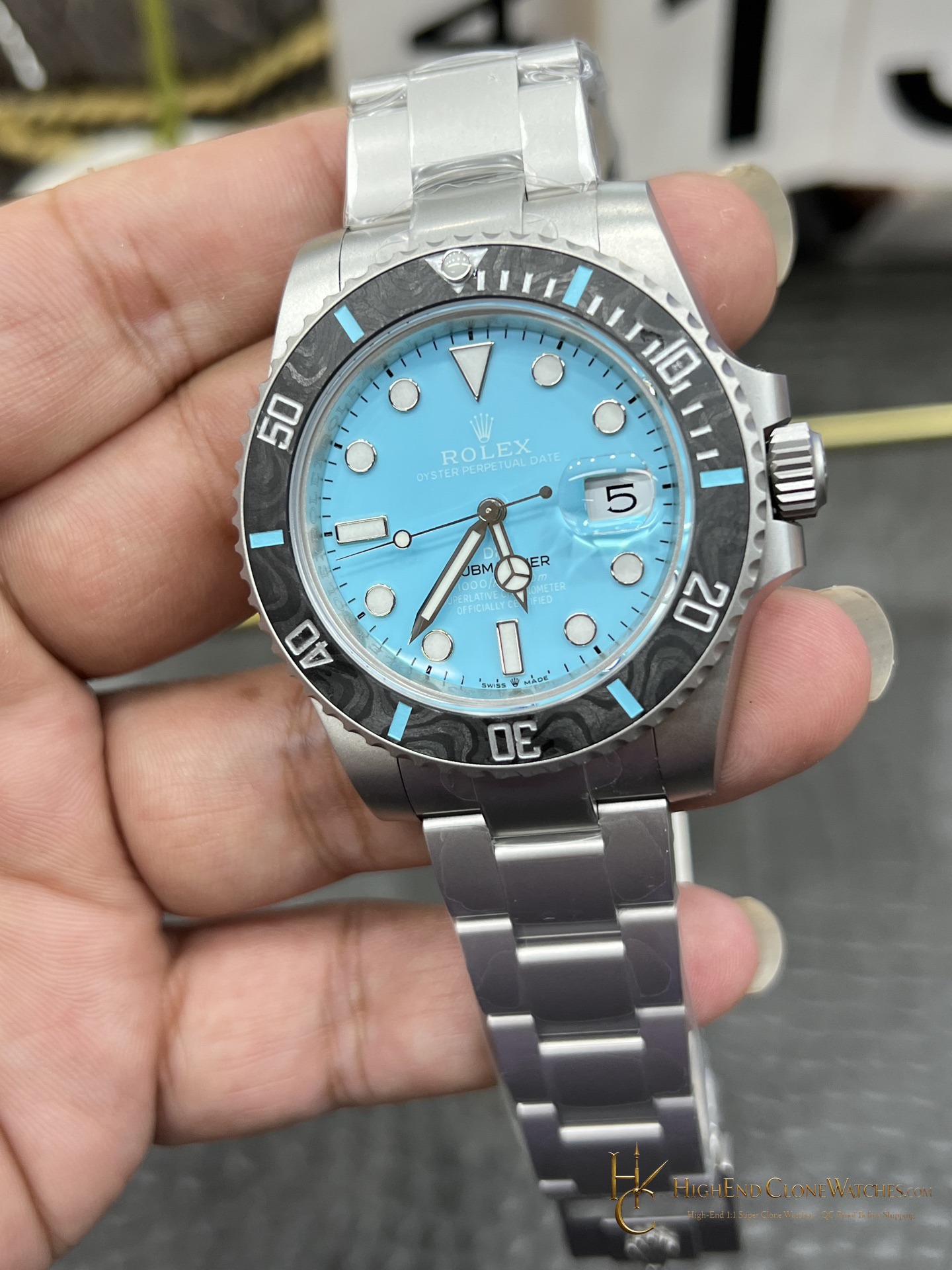 Rolex Submariner DIW Custom side case profile super clone watch