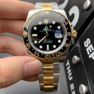 Rolex GMT-Master II 116713-LN front view super clone watch