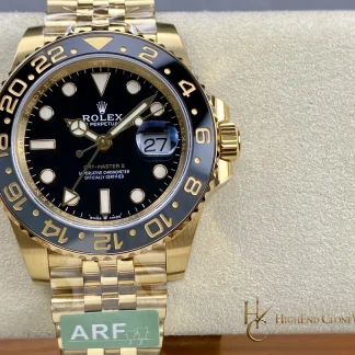 Rolex GMT-Master II 126718GRNR front view super clone watch