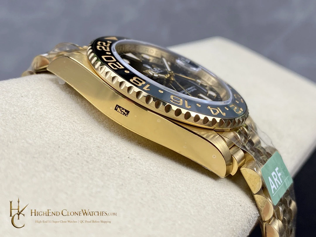 Rolex GMT-Master II 126718GRNR side case profile super clone watch