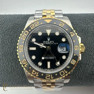 Rolex GMT-Master II 126713GRNR front view super clone watch